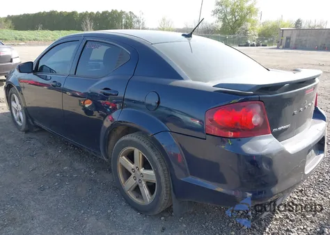 2013 Dodge Avenger Sxt из США, поврежденный, VIN 1C3CDZCB4DN680064